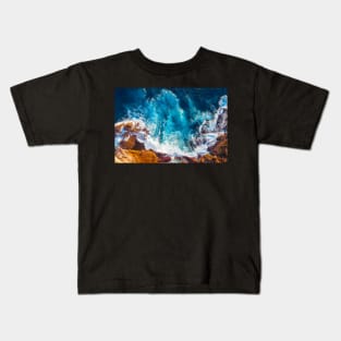 Deep Blue Ocean Kids T-Shirt